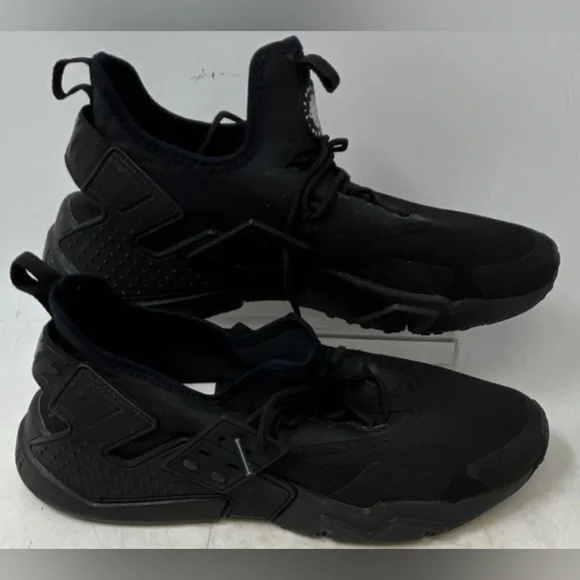 Nike Air Huarache Drift Black Lace-Up Sneakers Men's Size
